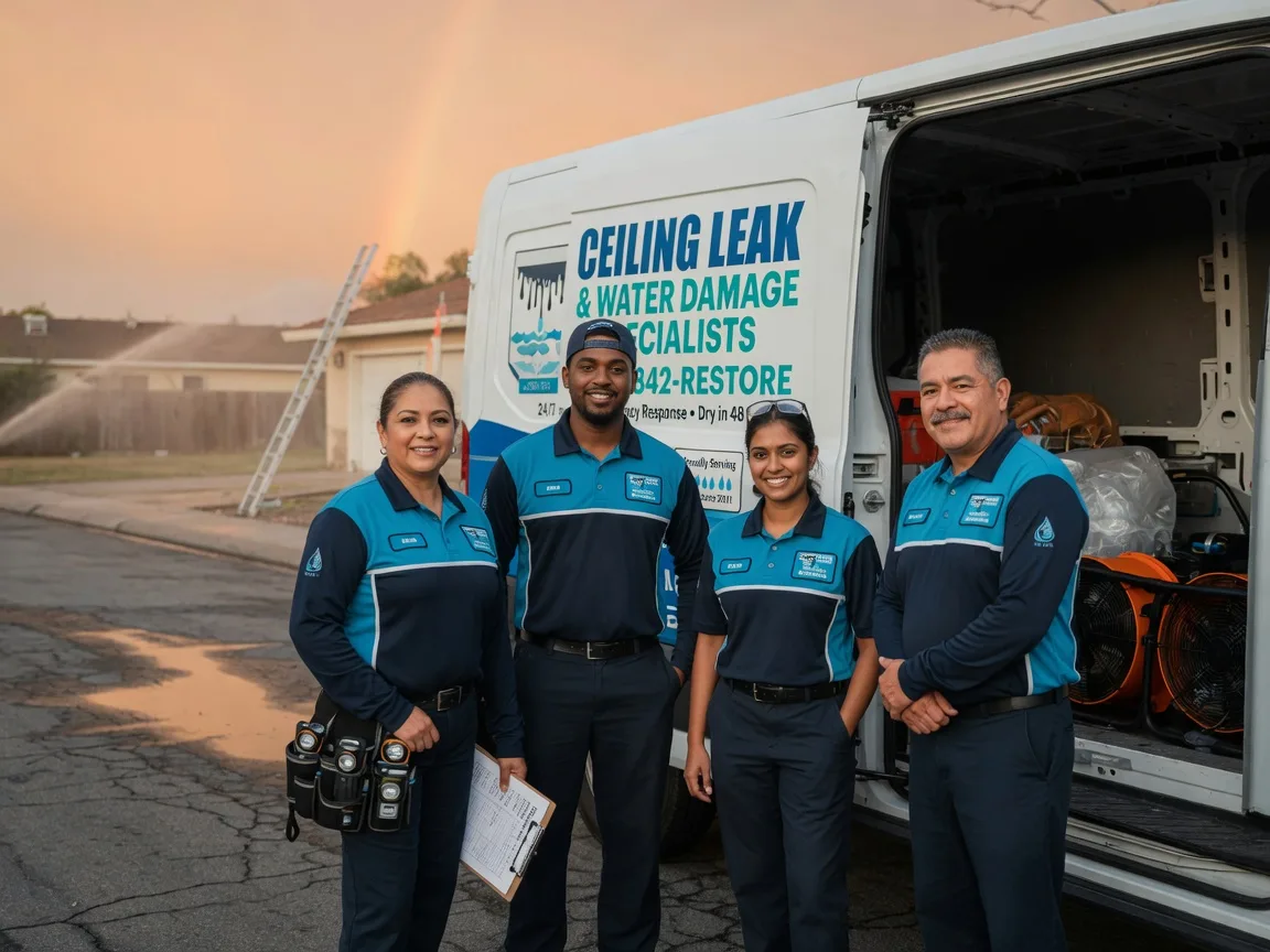 Ceiling Leak Cleanup company in Providence Forge, VA