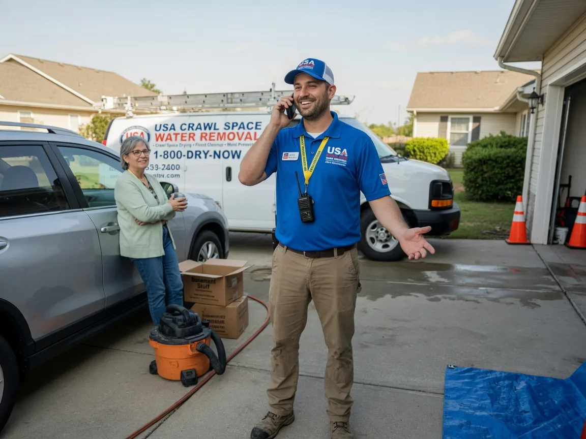 Crawl Space Water Removal Providence Forge, VA FAQs